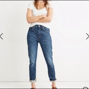 Madewell Slim High Rise Boy Jean